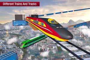 Impossible Train Track Driving تصوير الشاشة 1