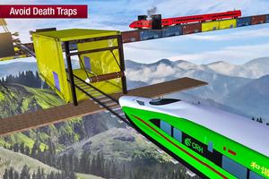 Impossible Train Track Driving تصوير الشاشة 2