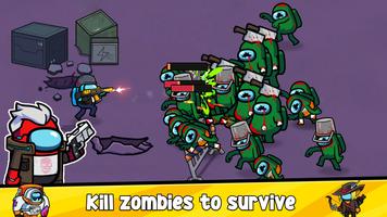 Impostors vs Zombies captura de pantalla 1