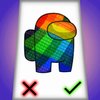 Imposter fidget trading Toys icon