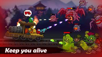 Impostor Shooter: Monster Run imagem de tela 1