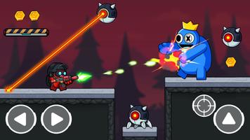 Blue Hero Shooter: Survival ảnh chụp màn hình 1
