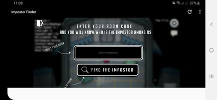 Impostor Finder for Among Us 🔎 (Prank) Cartaz