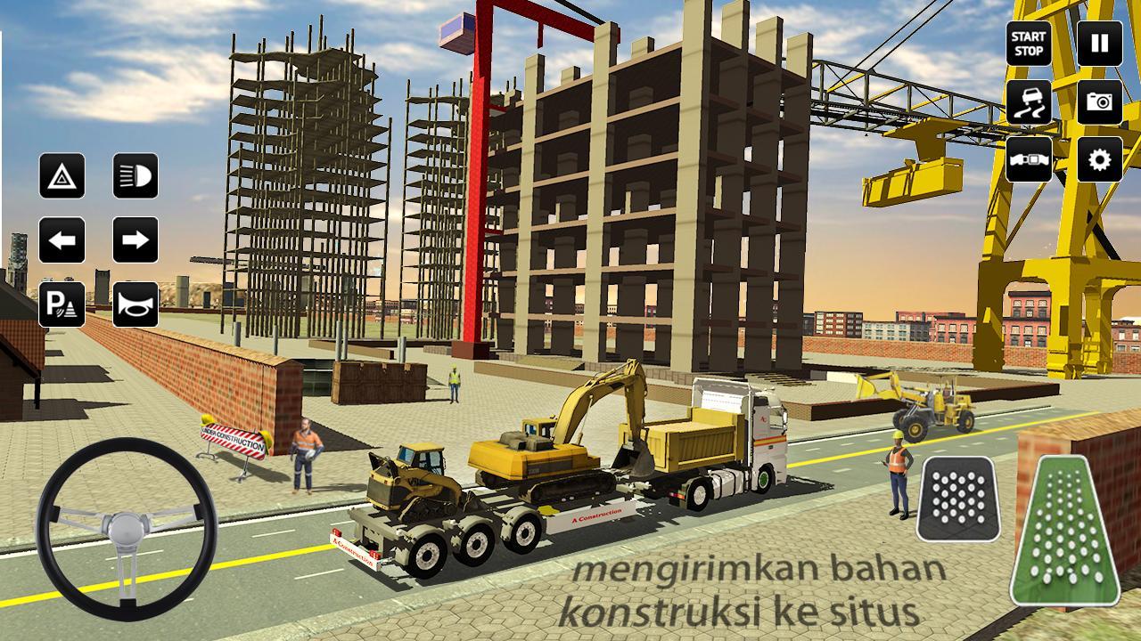 kota konstruksi simulator forklift truk  permainan  for 