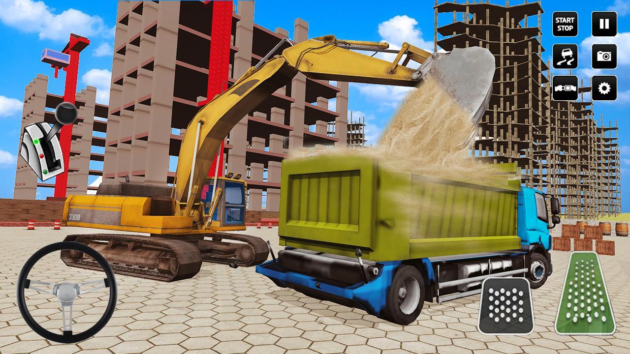 kota konstruksi simulator forklift truk  permainan  for 