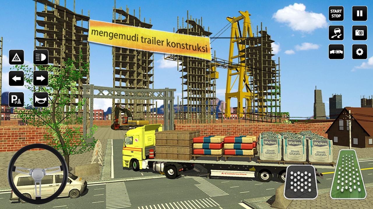 kota konstruksi simulator forklift truk  permainan  for 