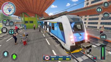 City Train Driver- Train Games ảnh chụp màn hình 1