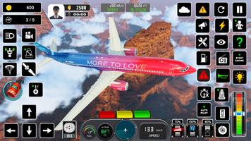 Pilot Flight Simulator Games اسکرین شاٹ 3