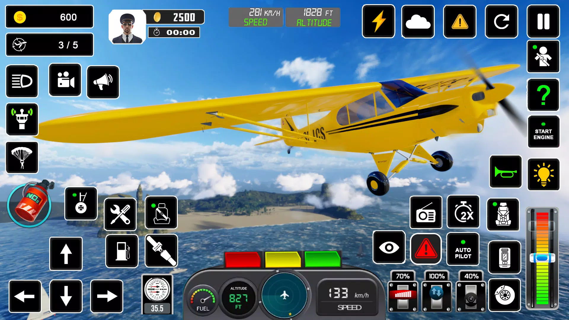 Simulador Piloto Jogos de Avião versão móvel andróide iOS apk