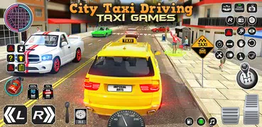 Stadt Taxi Fahren: Taxi Spiele