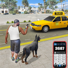 城市出租车驾驶模拟器：PVP Cab Games 图标