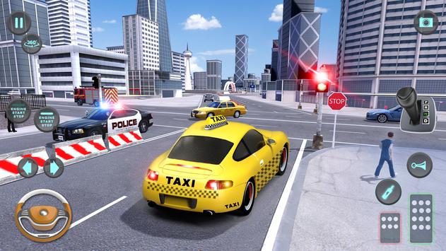 City Taxi Driving: Taxi Games screenshot 13