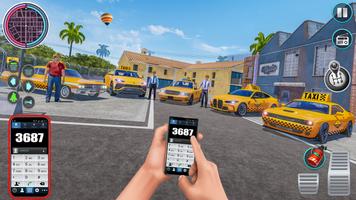 City Taxi Driving: Taxi Games captura de pantalla 1