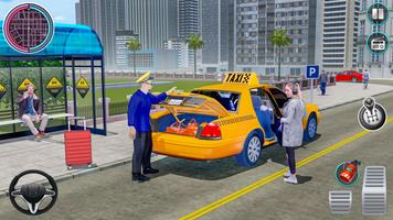 City Taxi Driving: Taxi Games captura de pantalla 2