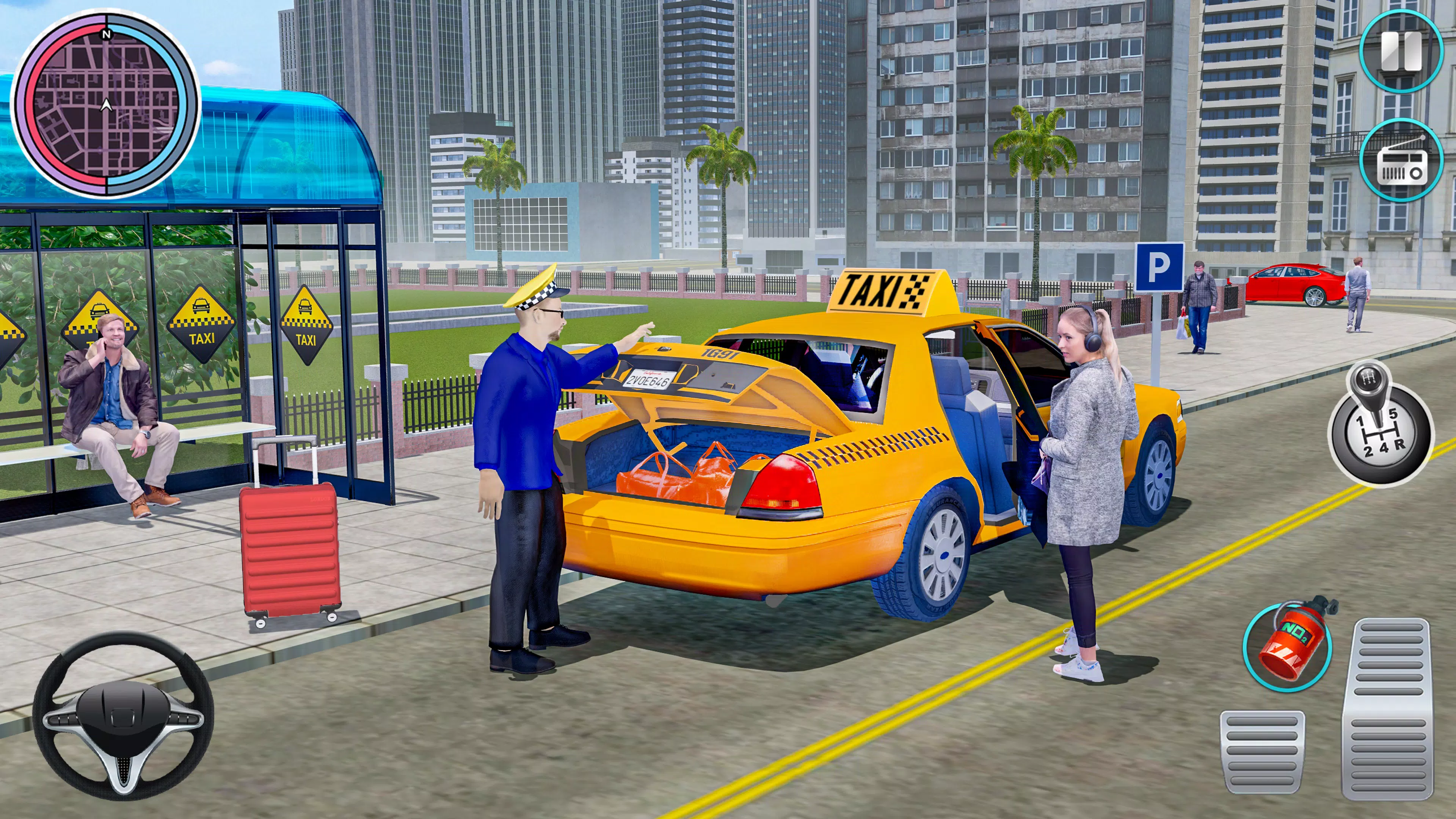 Download do APK de Taxi Jogo Dirigir: Jogos Carro para Android