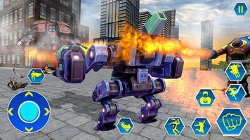 Super Robot Car Transformer game 2019: Bike Games screenshot 1
