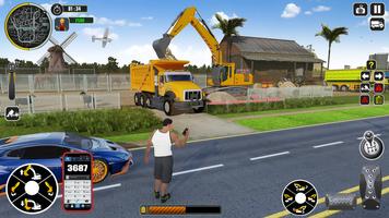 Excavator Truck Simulator Game screenshot 1