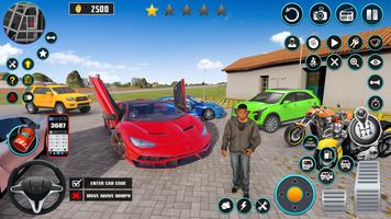 Open World Car Driving Games پوسٹر
