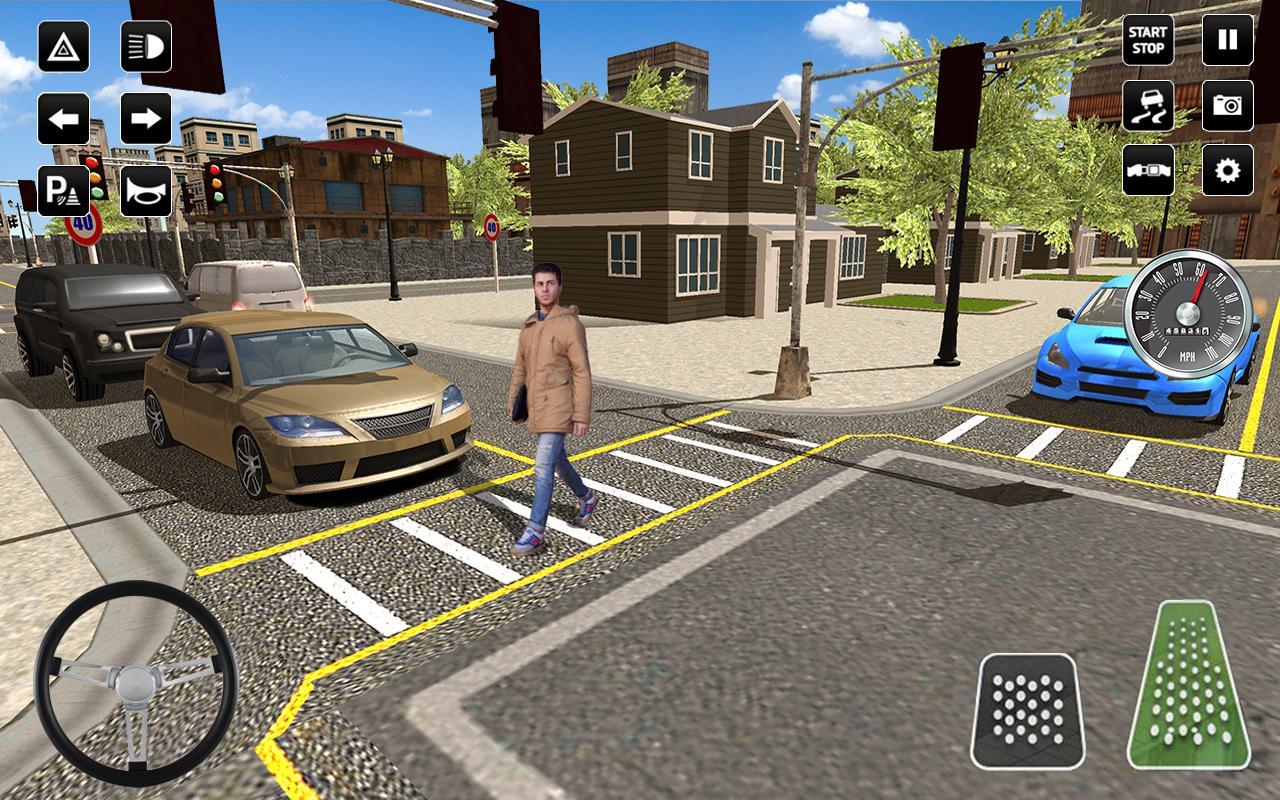 Игра car driving school