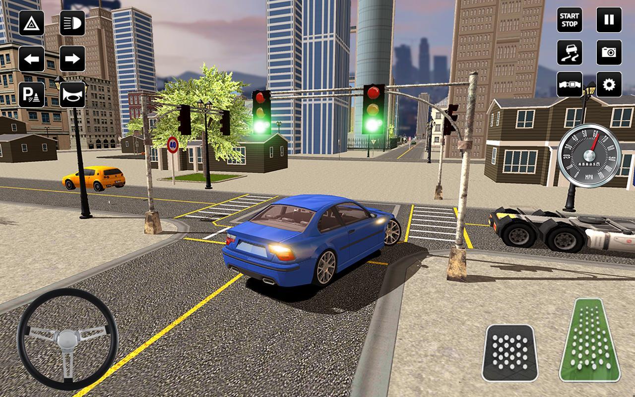 Игра driving school simulator