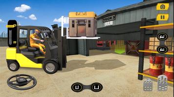真实 叉车 行驶 模拟器 游戏 3D 截圖 1