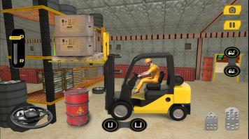 Real Forklift Simulator Games اسکرین شاٹ 2
