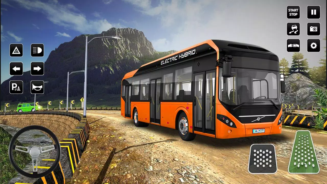 Jogos de Simulador de Condução de Ônibus Offroad Hill 2023 - Jogos