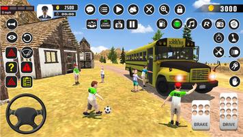 Offroad School Bus Driver Game screenshot 2