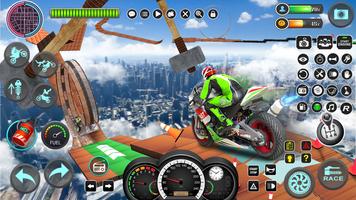 Mega Ramp Bike Stunts Games 3D screenshot 1