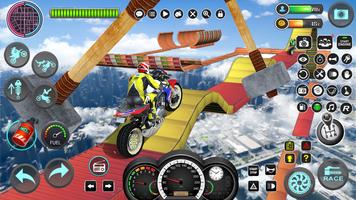 Mega Ramp Bike Stunts Games 3D স্ক্রিনশট 3