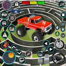 Monster Truck Maze Puzzle Game aplikacja