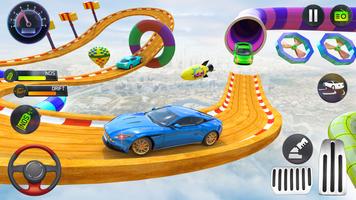 Mega Ramp Car Stunts Race Game screenshot 2