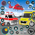 Heli Ambulanz Simulator Spiel Zeichen