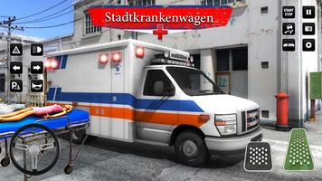Heli Ambulanz Simulator Spiel Plakat