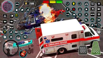 Heli Ambulance Simulator Game স্ক্রিনশট 3