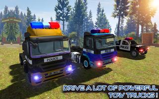 US Police Tow Truck Transport  Simulator Game 2019 capture d'écran 3
