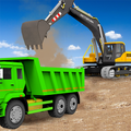 Sand Excavator Simulator 2021: Truck Driving Games
