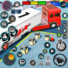 貨物 卡車 停車處 模擬器 2021年 3D 卡車 遊戲 圖標
