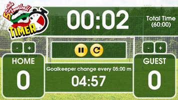 Five-a-side Football Timer Cartaz
