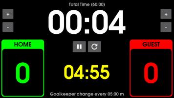 Five-a-side Football Timer imagem de tela 1