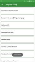 English  Essay screenshot 3