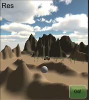 Amazing Golf 3d game poster