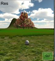 Невероятный Гольф 3d игра. Ekran Görüntüsü 1