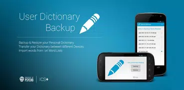 User Dictionary Backup