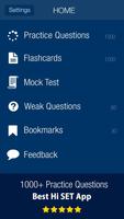 Practice Tests for HiSET® Exam الملصق