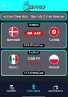 برنامه‌نما Sportzfy عکس از صفحه