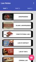 Law Notes [Twenty (20) Books Data in One App] постер