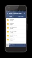 Music + Ringtone Folder Player capture d'écran 1