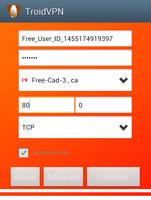 Troid VPN  Free VPN Proxy captura de pantalla 1