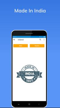 InSend: India’s Favourite Sharing App poster